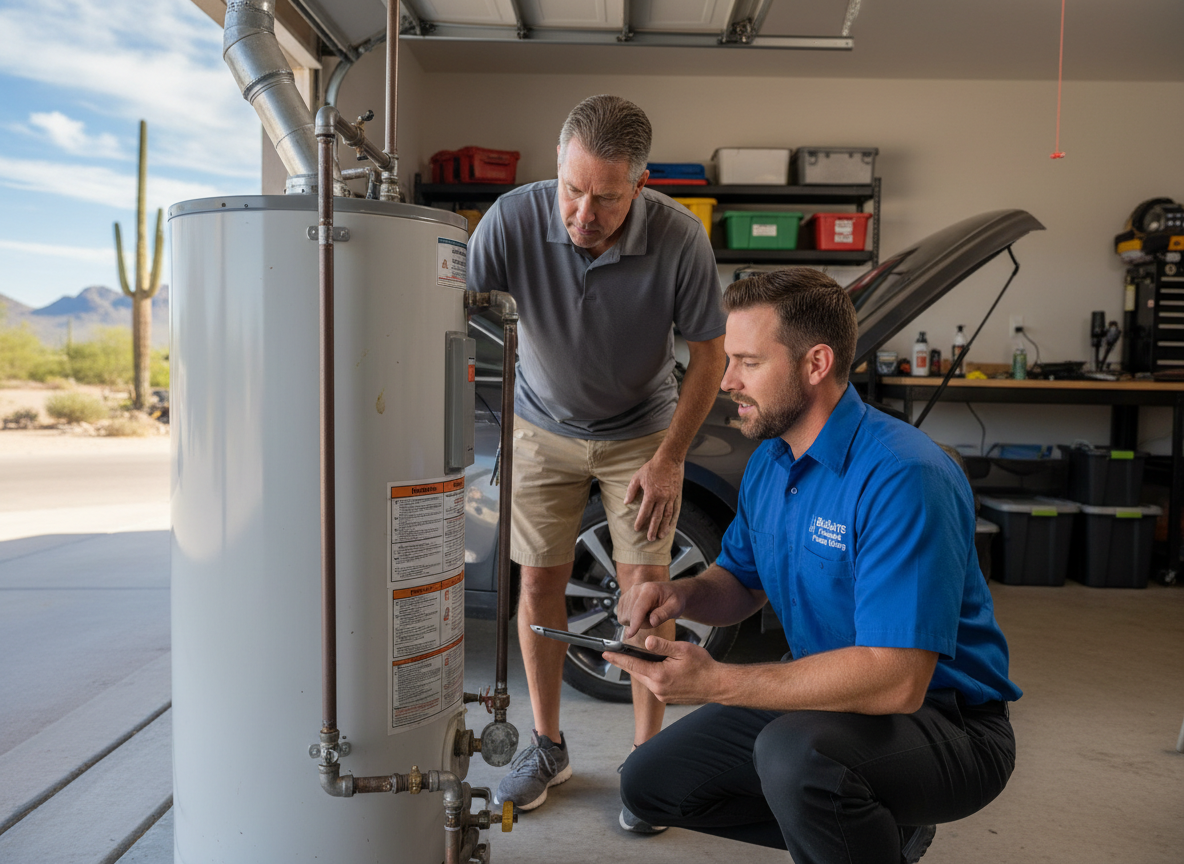 Free Water Heater Inspection: What Buckeye Homeowners Should Expect