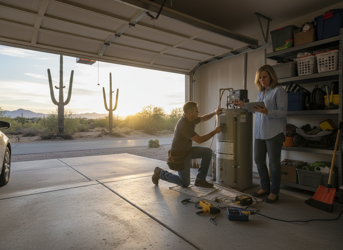 Heat Pump Water Heater Repair: Is It Right for Buckeye Homes?